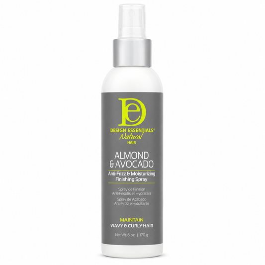 design essentials almond & avocado anti - frizz moisturizing finishing spray 170g — 170 g pictured