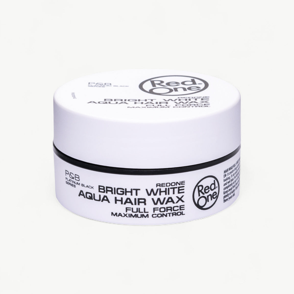 Red One Bright White aqua hair wax