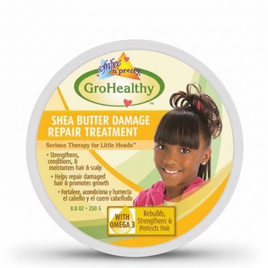 Sofn'free n'pretty GroHealthy Shea Butter Damage Repair Treatment 250g