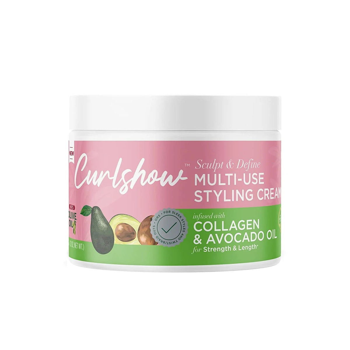 ORS Olive Oil CurlShow Multi-Use Styling Cream 340 g — front pack — SKU 632169121779