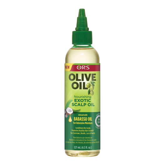 ORS Olive Oil Nourishing Exotic Scalp Oil 127ml - front pack - SKU 632169110483
