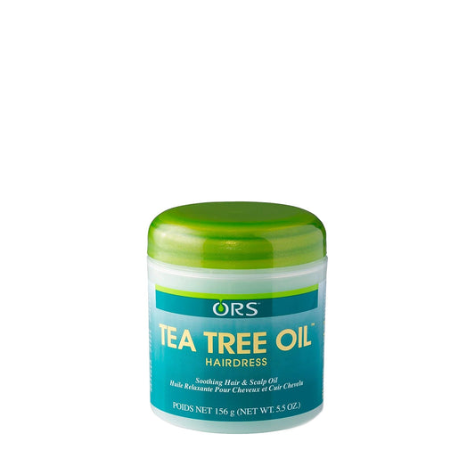 ORS Tea Tree Oil Hairdress 156g - front pack - SKU 632169120116