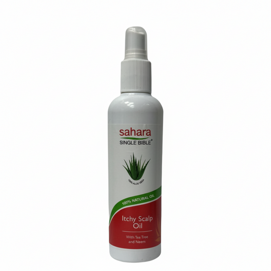 Sahara Single Bible Itchy Scalp Oil, 250ml