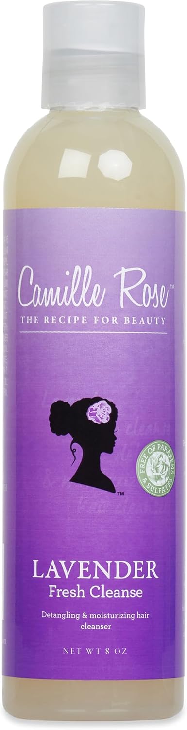 Camille Rose Lavender Fresh Cleanse shampoo 8 oz bottle
