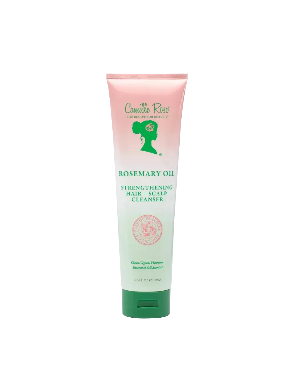 Camille Rose Rosemary Strengthening Hair and Scalp Cleanser 251ml bottle