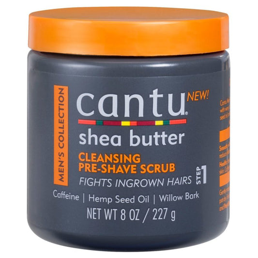 Cantu Men's Collection Shea Butter Cleansing Pre-Shave Crub/227g