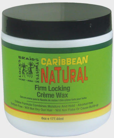 Caribbean Natural Firm Locking Crème Wax 6oz