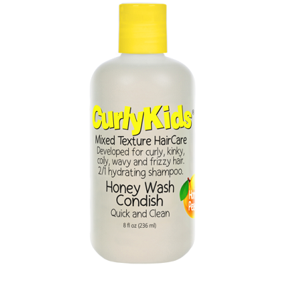 CurlyKids Honey Wash Condish 236ml
