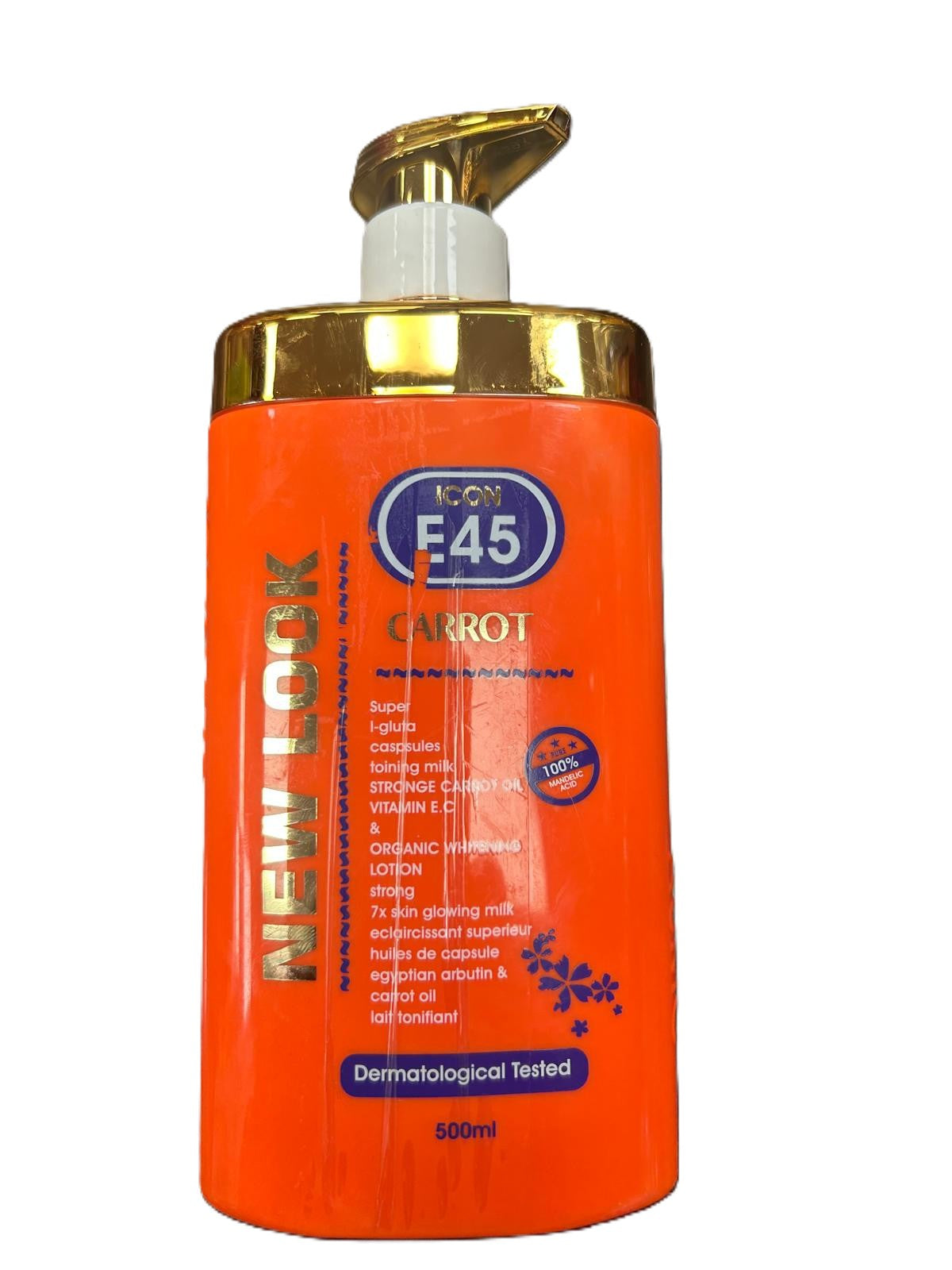 ICON E45 CARROT WHITENING LOTION 500ml