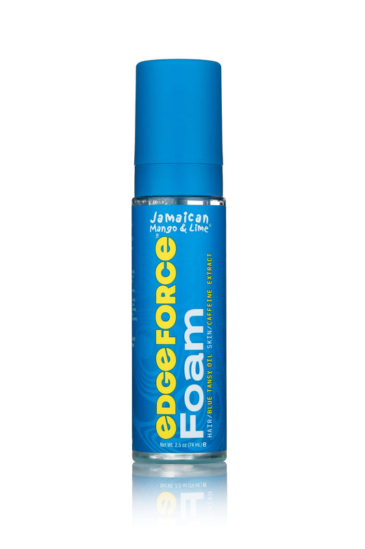Jamaican Mango & Lime Edgeforce Foam Blue Tansy Oil and Caffeine Extract 2.5 oz / 74ml - SKU 746817821093