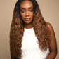 Feme Body Wave synthetic weave - supplier model wearing colour T1B/30
