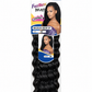 Shake-N-Go FreeTress Brazilian Braid 20-inch crochet hair packaging, colour 1B
