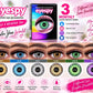 EyeSpy 3 Monthly colour contact lenses – additional Lightspeed colour chart