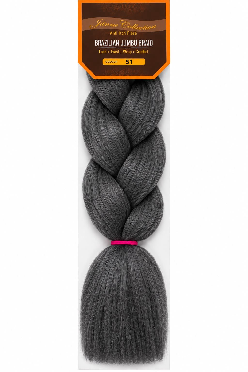 Tiffany Collections Brazilian Jumbo Braid – colour 51, Lightspeed gallery photo