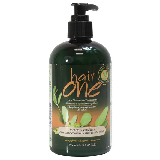 Hair One   Hair Cleanser & Conditioner Dry Scalp Formula with Tea Tree Oil