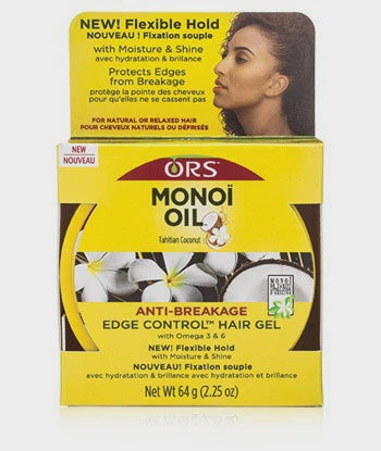 ORS Monoi Oil Anti-Breakage Edge Control Hair Gel