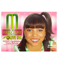 Mazuri Kids Origanics Olive Oil No-Lye Conditioning Creme Relaxer