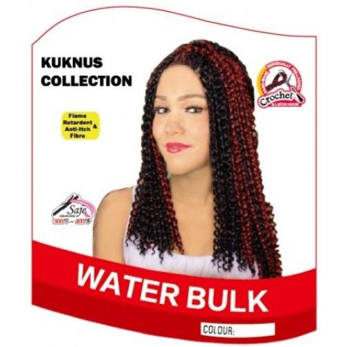 Kuknus Collection Water Bulk Crochet Hair