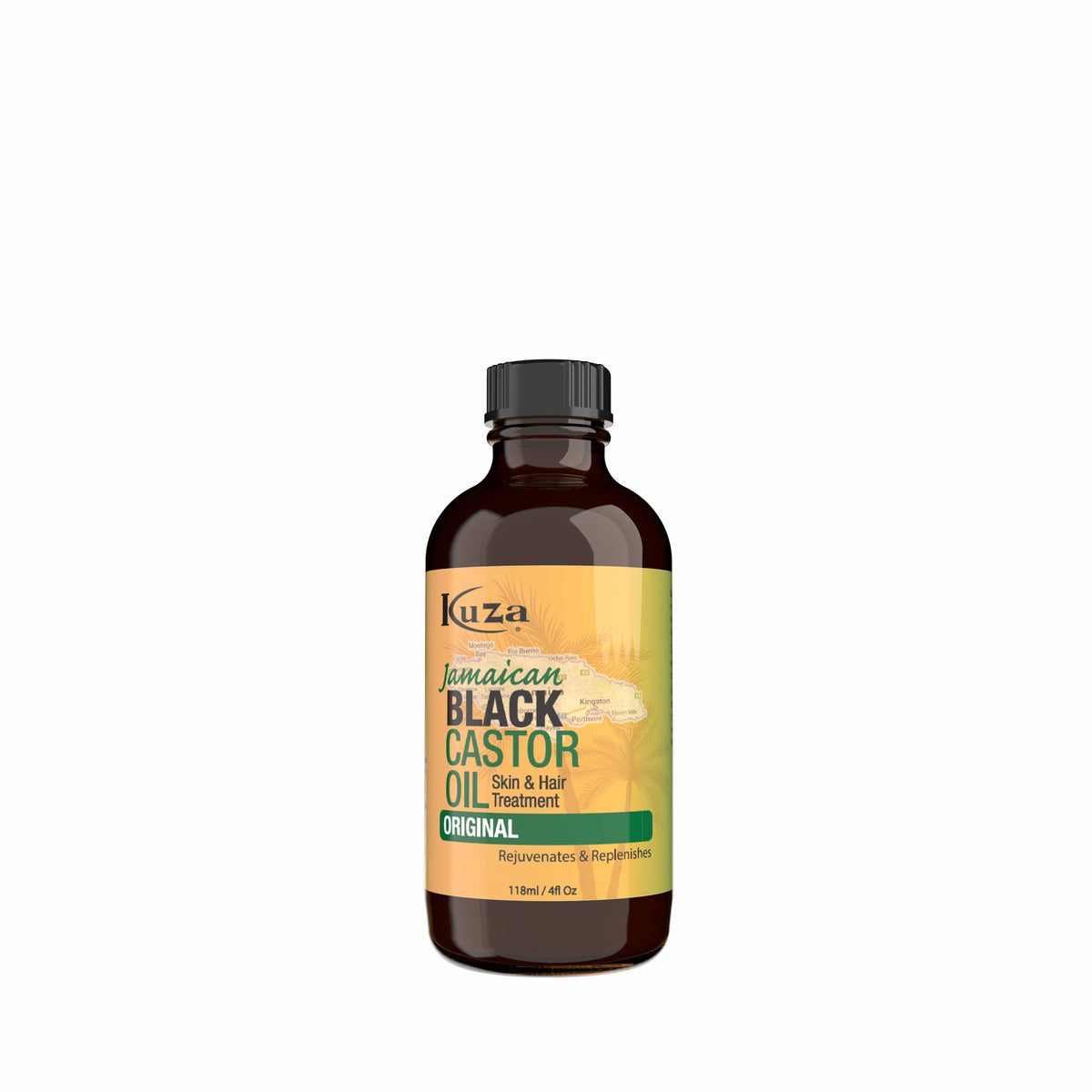 Jamaican Black Castor Oil Skin & Hair Treatment - Original, 4 fl oz front pack — SKU 074867687056