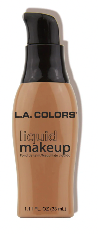 L.A. Colors Liquid Makeup LM285 Cocoa 33ml pump bottle