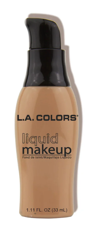 L.A. Colors Liquid Makeup LM283 Creamy Beige 33ml pump bottle