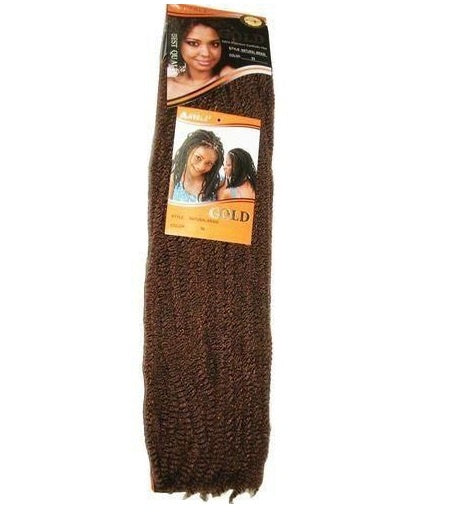Noble Gold Afro Natural Braid Synthetic Hair – Shade 1