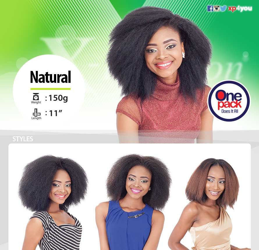 X-PRESSION COLLECTION NATURAL