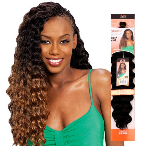 Model Model Glance Ocean Wave Crochet Hair