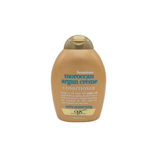 OGX Moroccan Argan Crème Conditioner 385ml gold bottle