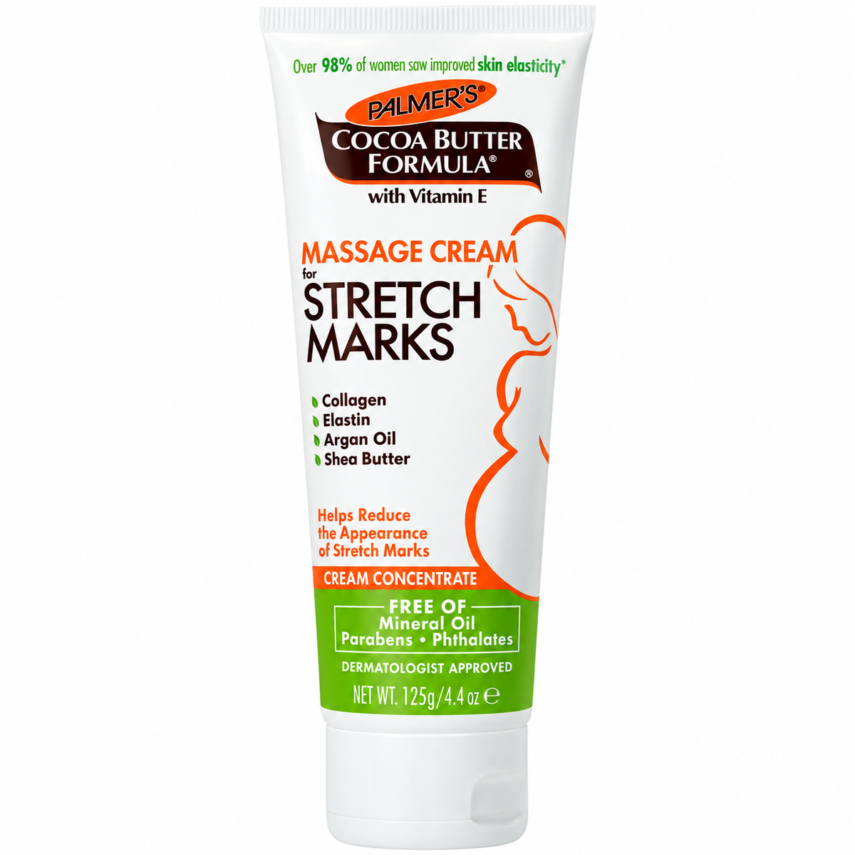 Palmer's Cocoa Butter Formula Massage Cream for Stretch Marks — restored product photograph