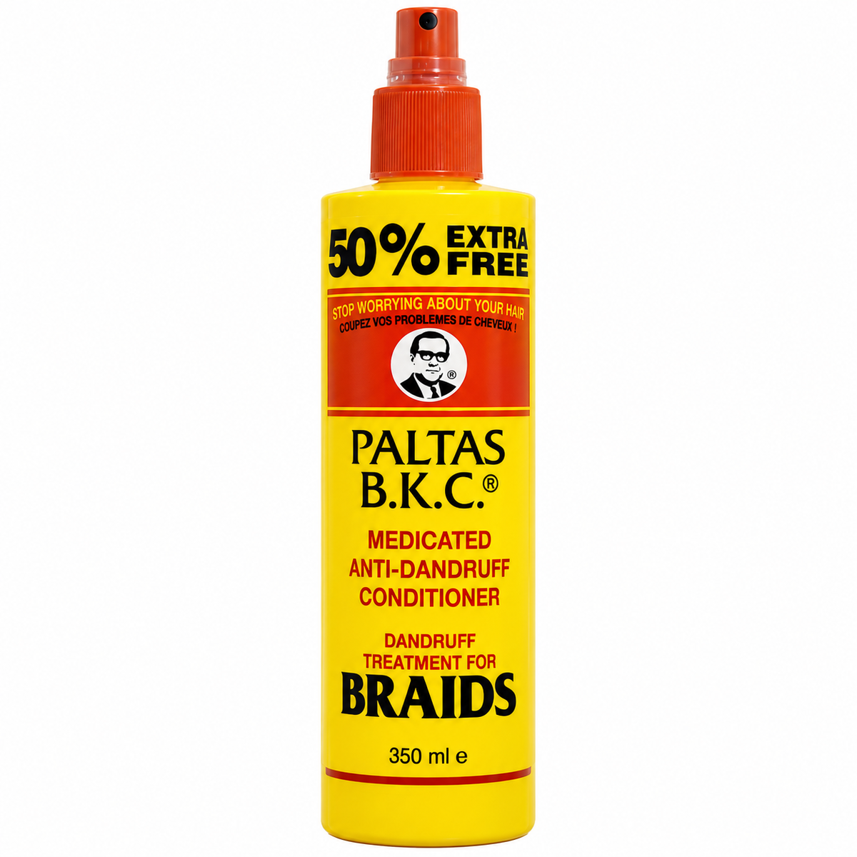 PALTAS B.K.C. MEDICATED ANTI DANDRUFF CONDITIONER — restored product photograph