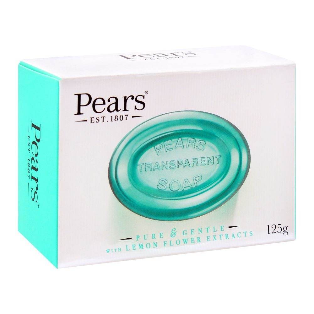 Pears Pure & Gentle transparent soap with Lemon Flower Extracts 125g - SKU 8901030005176