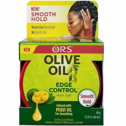 ORS Olive Oil  Edge Control Hair Gel Infused with Pequi Oil For Smoothing