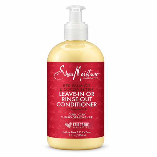 SheaMoisture Red Palm Oil & Cocoa Butter Leave-In or Rinse-Out Conditioner 384ml