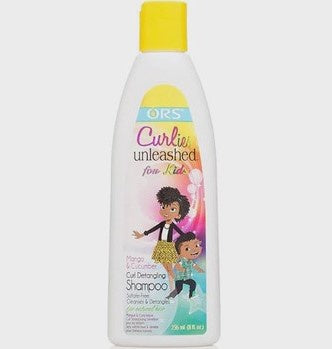 ORS Curlies Unleashed for Kids  Mango & Cucumber Curl Detangling Shampoo