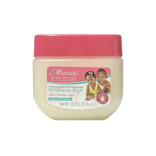 Mamado Baby Guard Petroleum Jelly Baby Powder Scent 374g