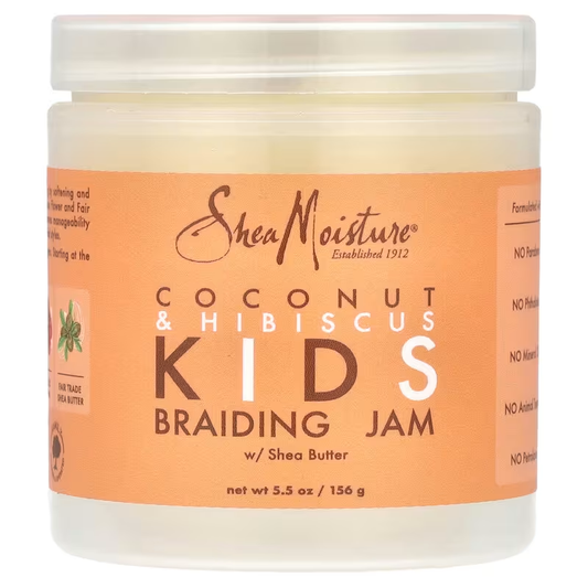SHEA MOISTURE COCUNUT & HIBISCUS KIDS BRAIDING JAM / 5.5FL.OZ / 156G