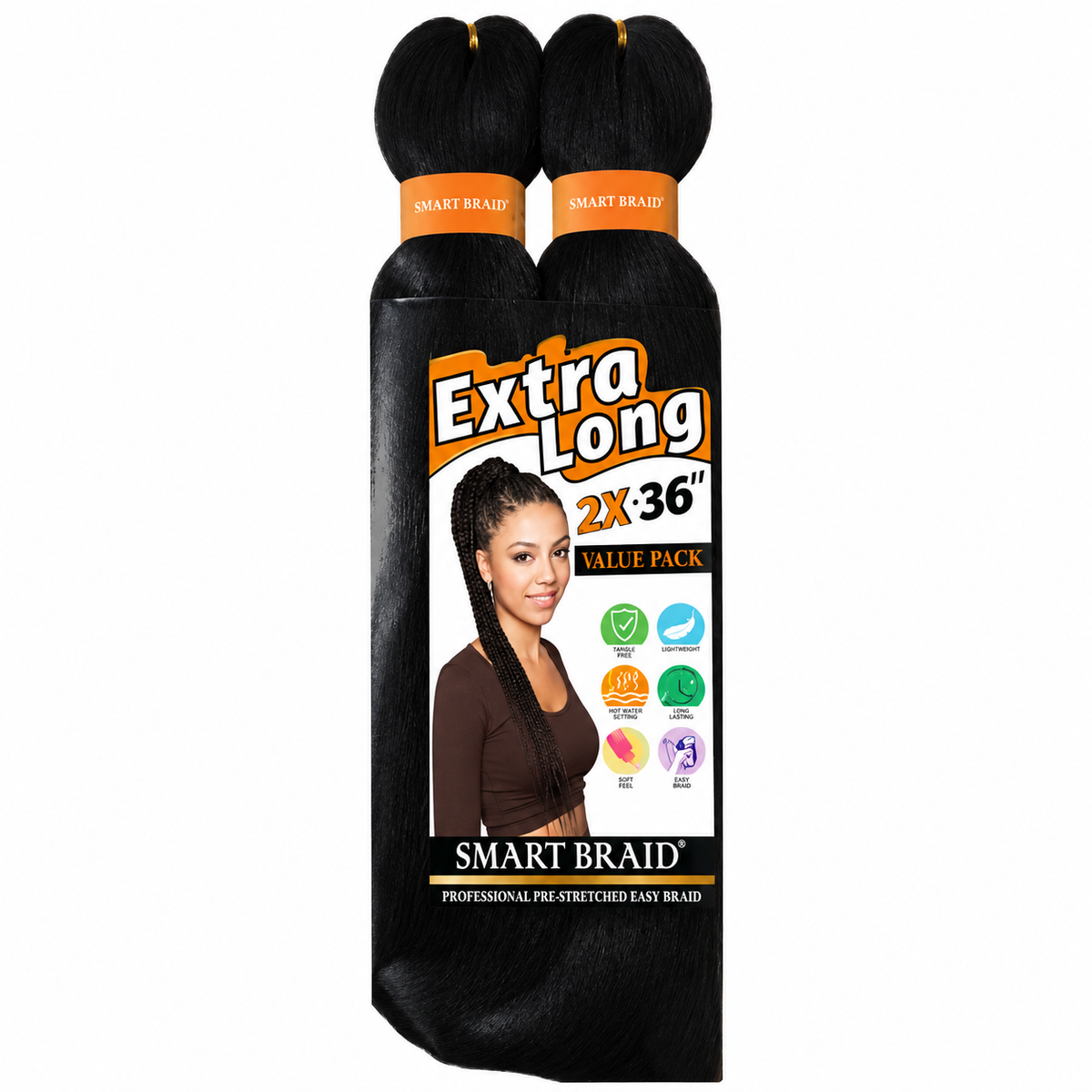 Smart Braid Extra Long 2X Braid 36"