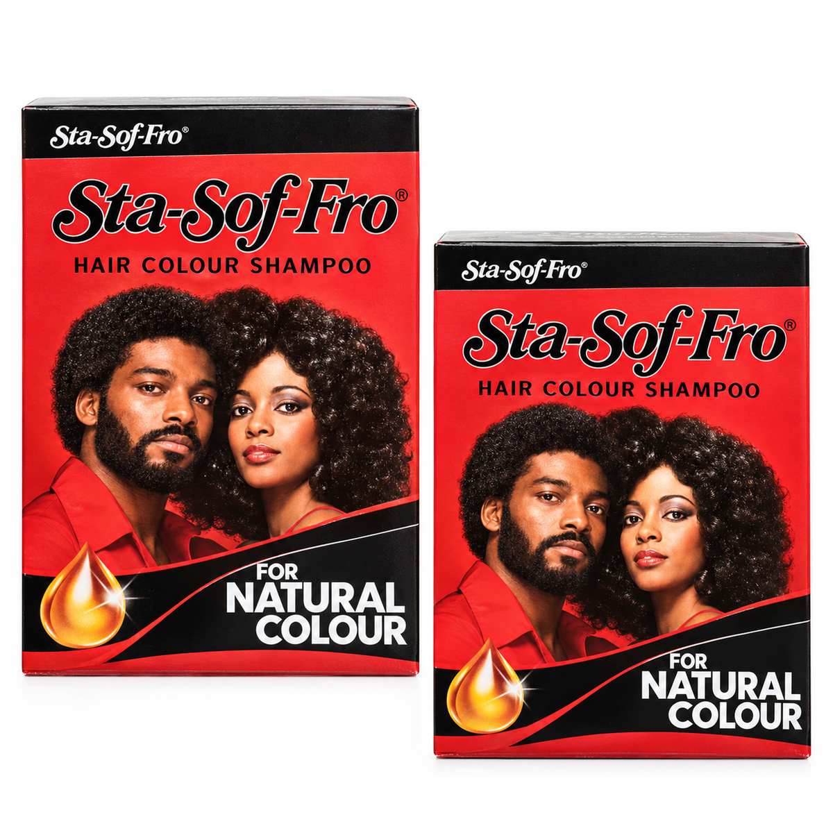 Sta Sof Fro Hair Colour Shampoo — restored product photograph