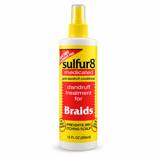 Sulfur 8  Medicated Dandruff Treatment for Braids 356ml — restored product photograph