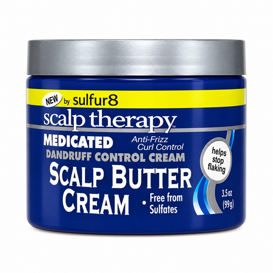 Sulfur 8  Scalp Therapy  Medicated Dandrufff control Scalp Butter Cream — restored product photograph
