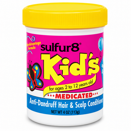 Sulfur 8  Kid's Anti-Dandruff Hair & Scalp Conditioner — restored product photograph