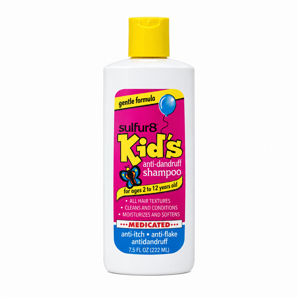 Sulfur 8  Kid's Anti-Dandruff Shampoo — restored product photograph