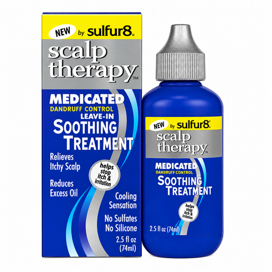 Sulfur 8  Scalp Therapy  Medicated Dandruff Control Leave-in Soothing Treatment — restored product photograph