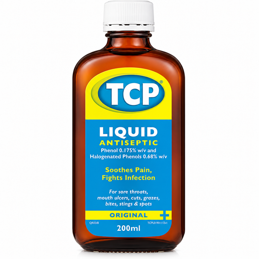 TCP Original Liquid Antiseptic — restored product photograph