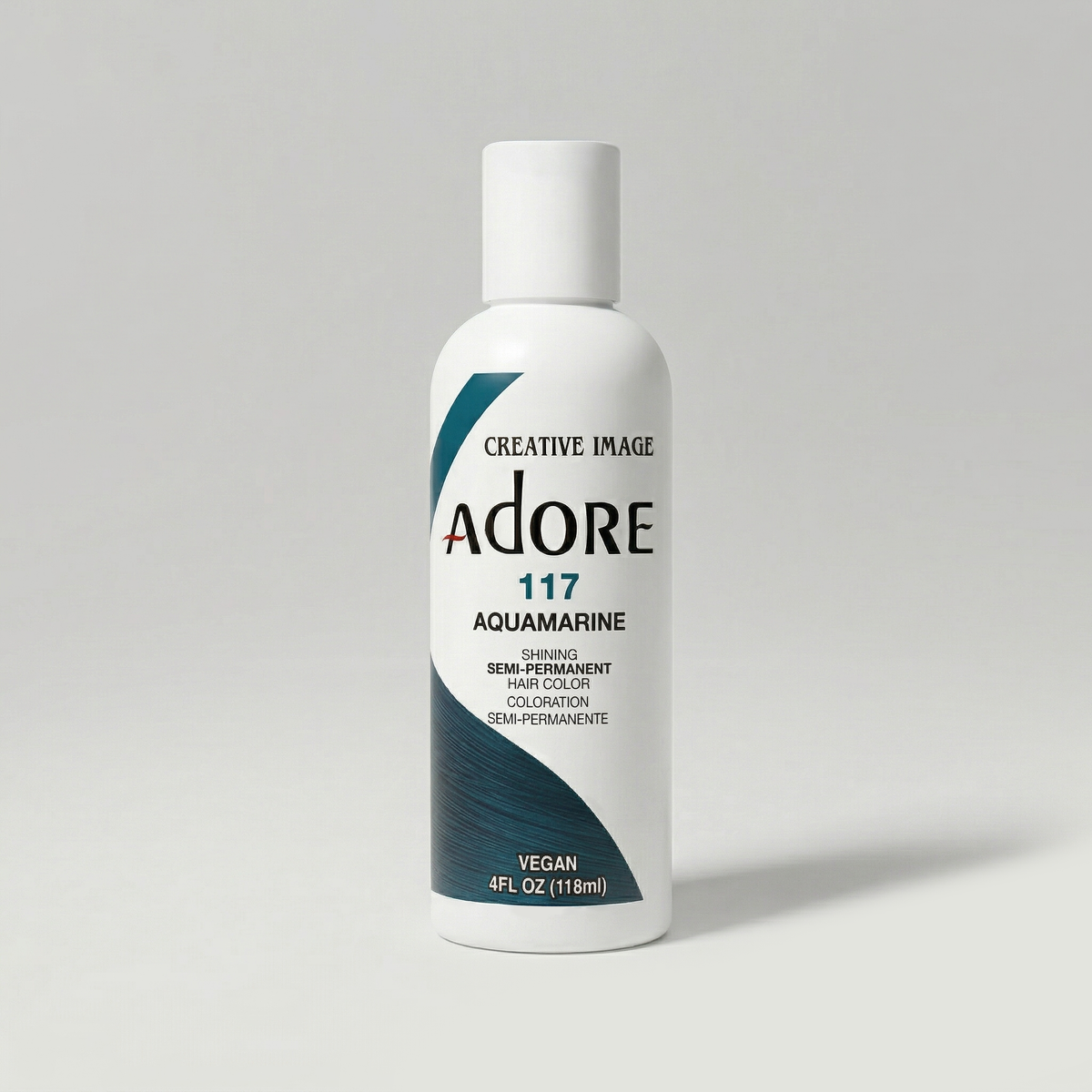 Adore Semi-Permanent Hair Colour 118ml — 117 Aquamarine