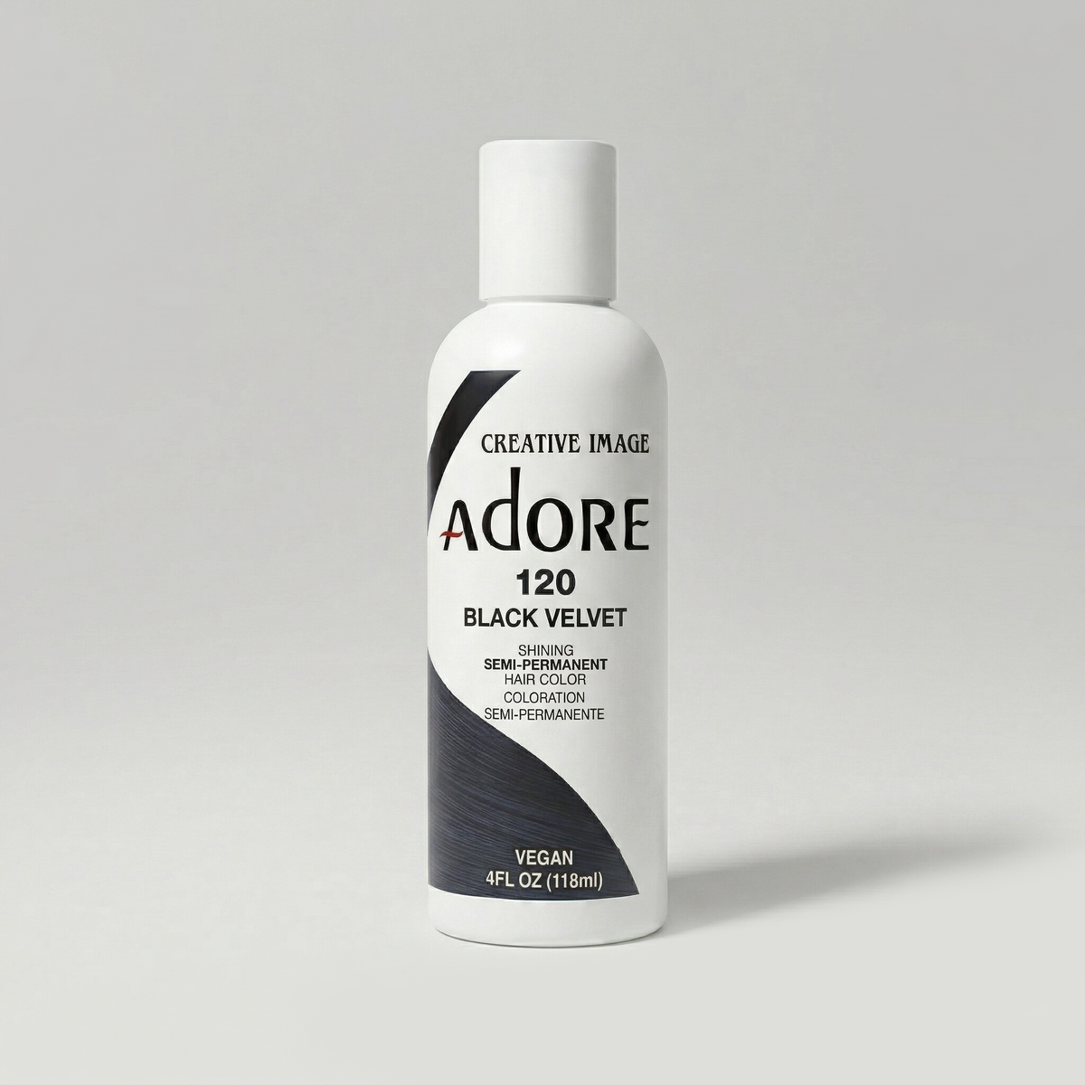 Adore Semi-Permanent Hair Colour 118ml — 120 Black Velvet