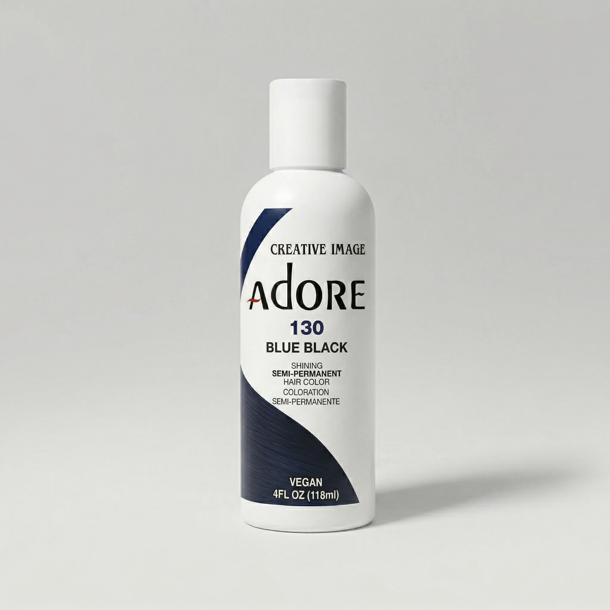 Adore Semi-Permanent Hair Colour 118ml — 130 Blue Black