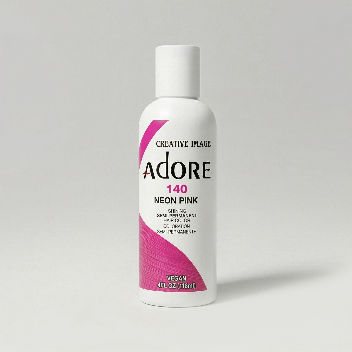 Adore Semi-Permanent Hair Colour 118ml — 140 Neon Pink