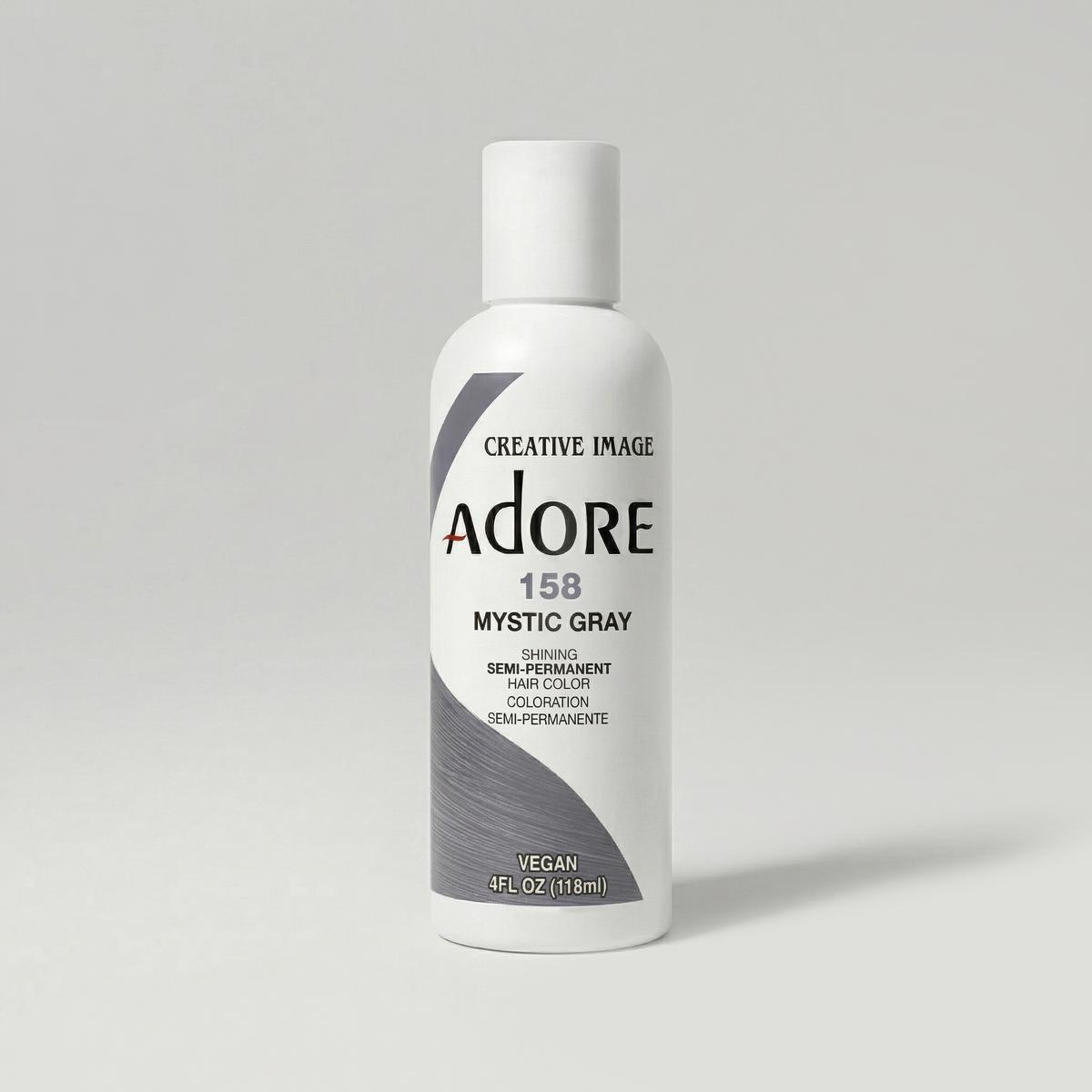 Adore Semi-Permanent Hair Colour 118ml — 158 Mystic Gray
